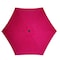 Living Accents Living Accents 9 ft. Tiltable Red Market Umbrella UM90BKOBD27RED - alternate 1
